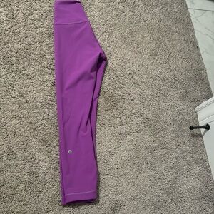 Purple Lululemon align leggings